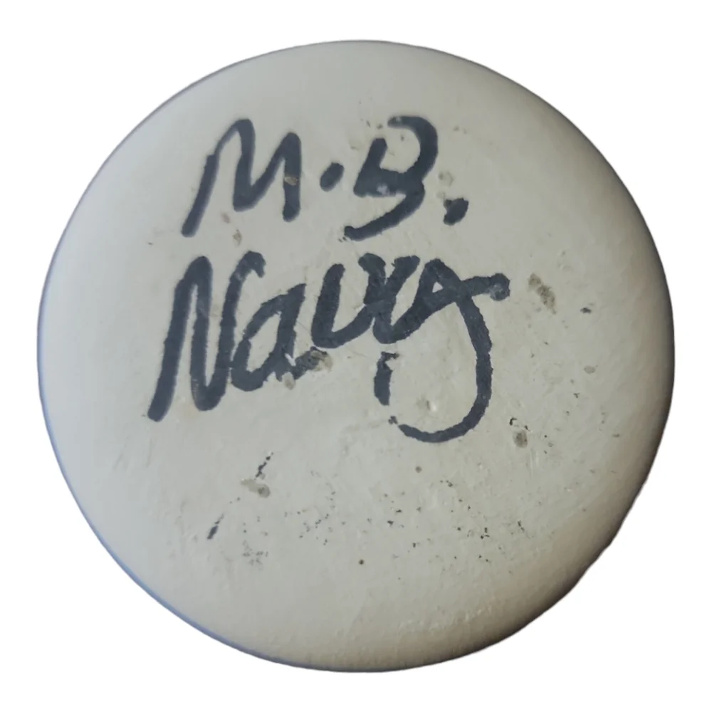 Vtg Signed Pottery Chief Joseph 